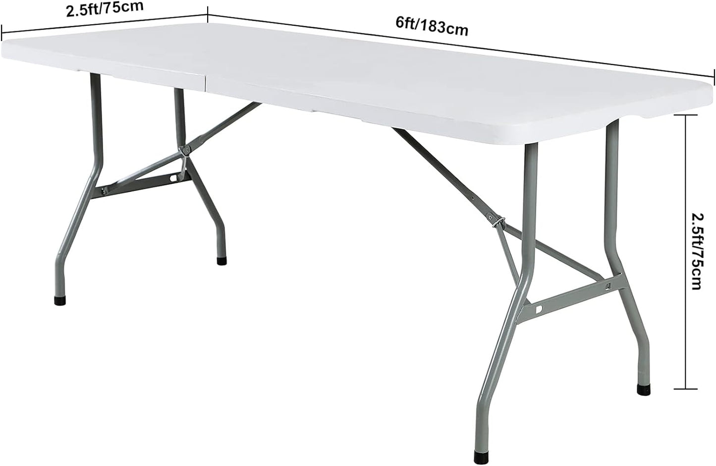 2Pack Spandex Waterproof Table Covers 6ft，Spandex 6ft Waterproof Table Cover for Party,Wedding, Banquet, and Events(Gold)
