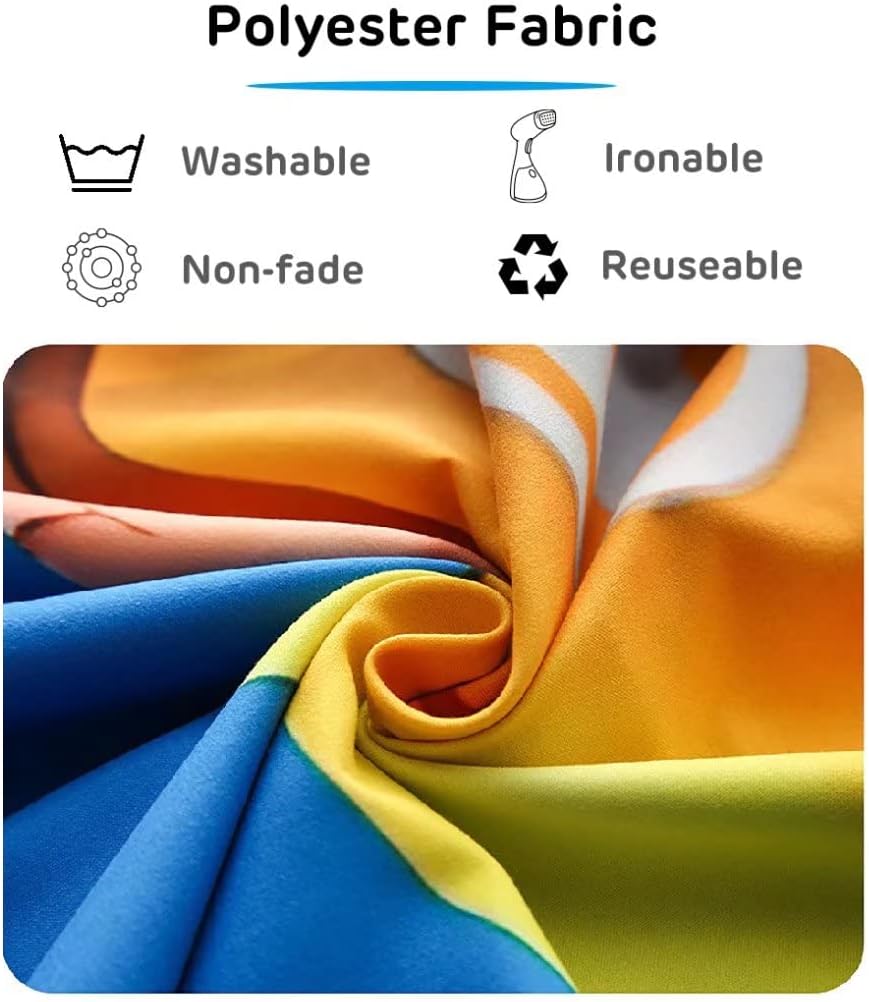 BELECO Tie Dye Tapestry Fabric Wall Hanging 60x40 Inch Hippie Tapestry 60's Tie Dye Wall Decor Watercolor Rainbow Spiral Tie Dye Art Tapestries for Bedroom Living Room Dorm Home Decor