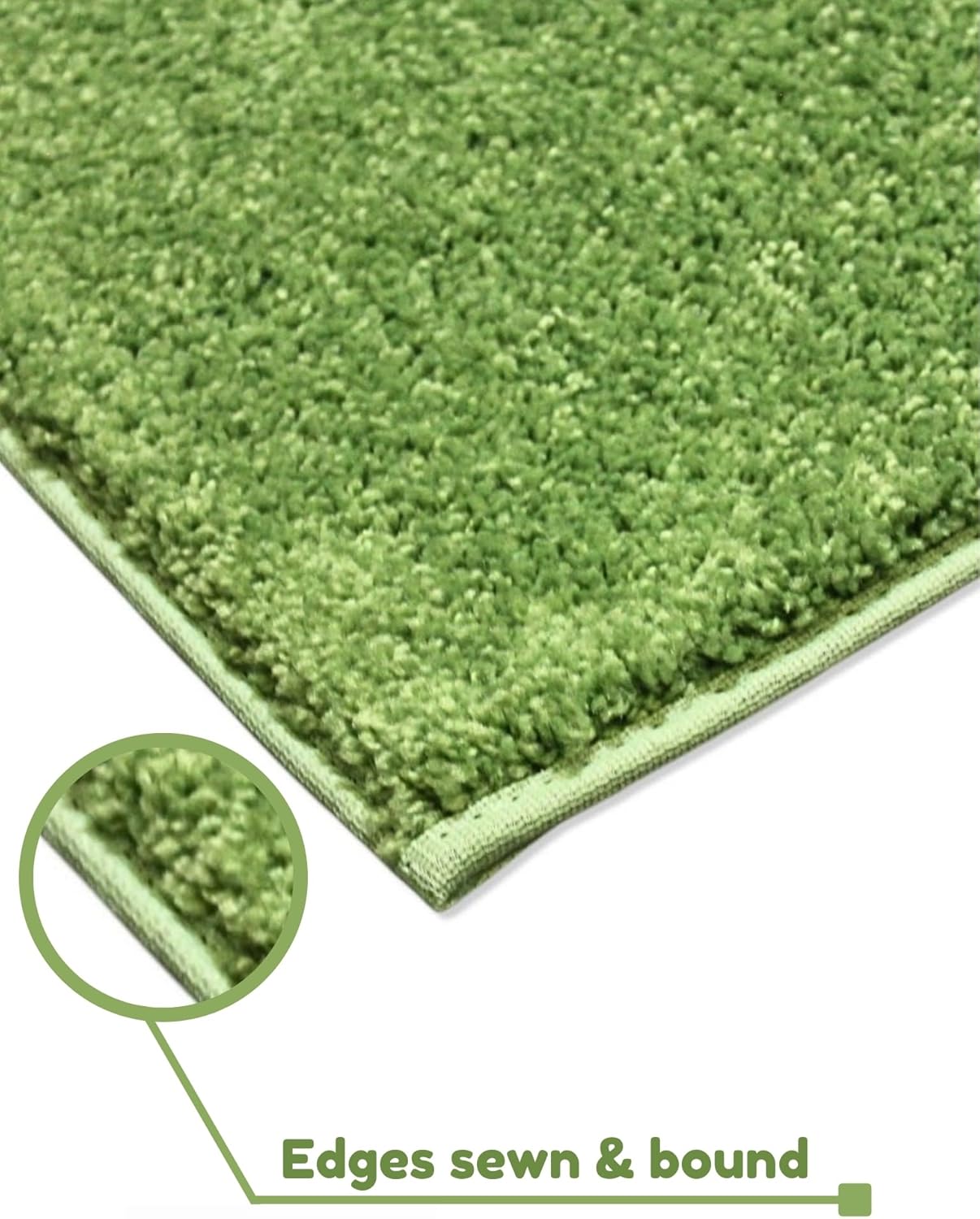 KOECKRITZ Soft and Colorful Kids Classroom Area Rugs (Passes Flammability Pill Test) Many Sizes and Bright Colors to Select from (9' Round, Lime)
