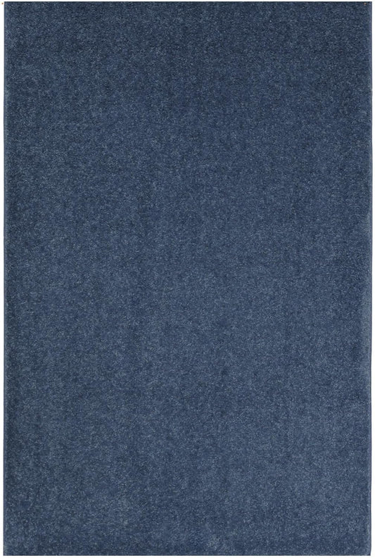 KOECKRITZ Soft and Colorful Kids Classroom Area Rugs (Passes Flammability Pill Test) Many Sizes and Bright Colors to Select from (12' x 15', Navy)