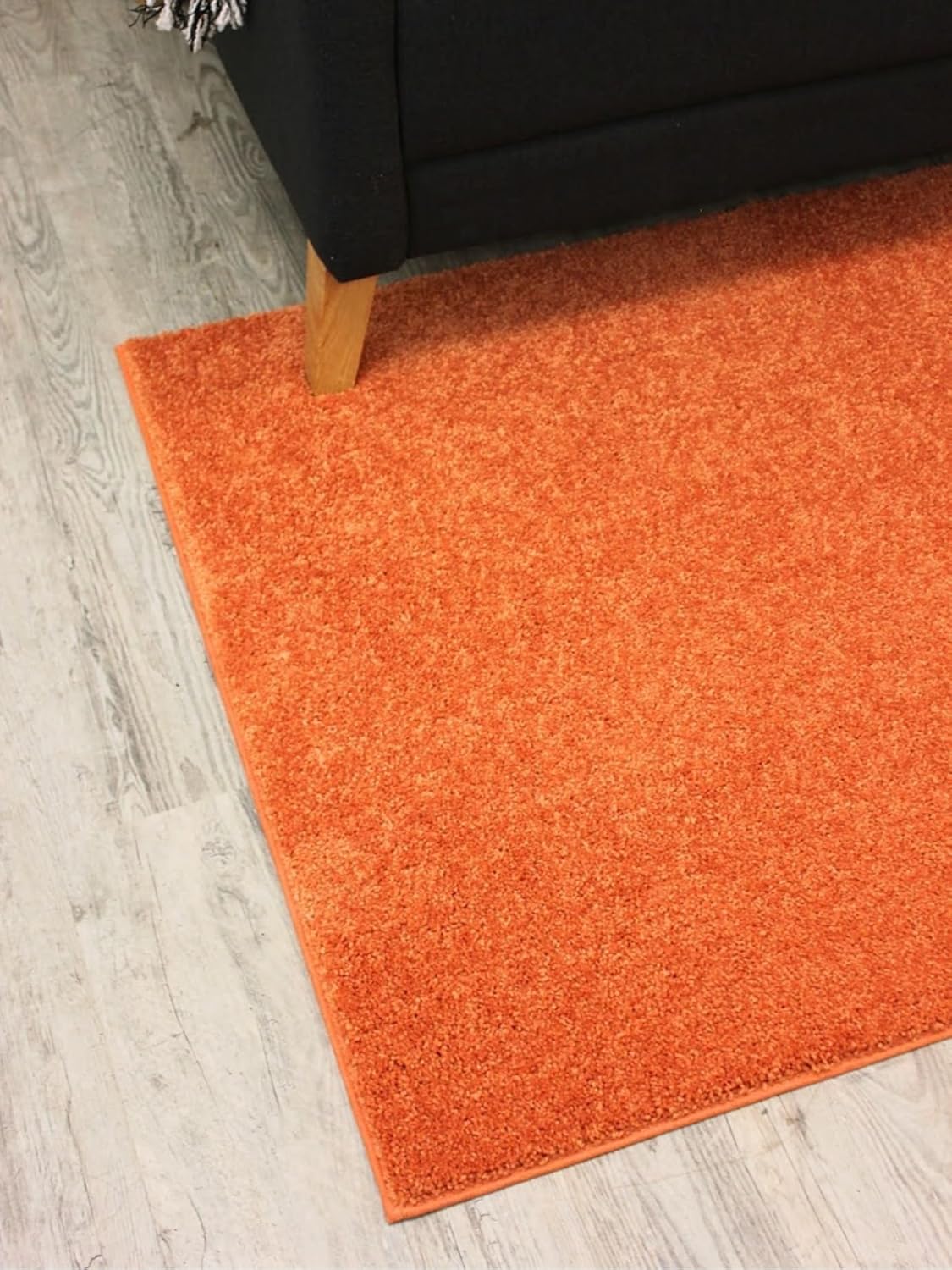 KOECKRITZ Soft and Colorful Kids Classroom Area Rugs (Passes Flammability Pill Test) Many Sizes and Bright Colors to Select from (12' x 15', Tangerine)
