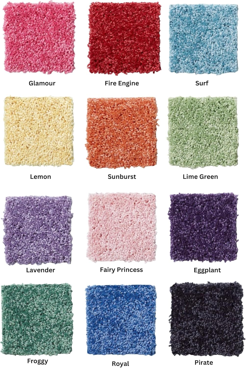 KOECKRITZ Soft and Colorful Kids Classroom Area Rugs (Passes Flammability Pill Test) Many Sizes and Bright Colors to Select from (8' x 8', Fairy Princess)