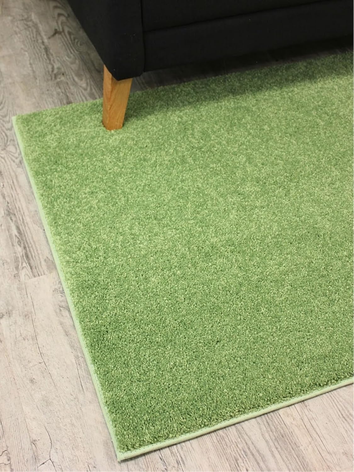 KOECKRITZ Soft and Colorful Kids Classroom Area Rugs (Passes Flammability Pill Test) Many Sizes and Bright Colors to Select from (4' x 4', Lime)