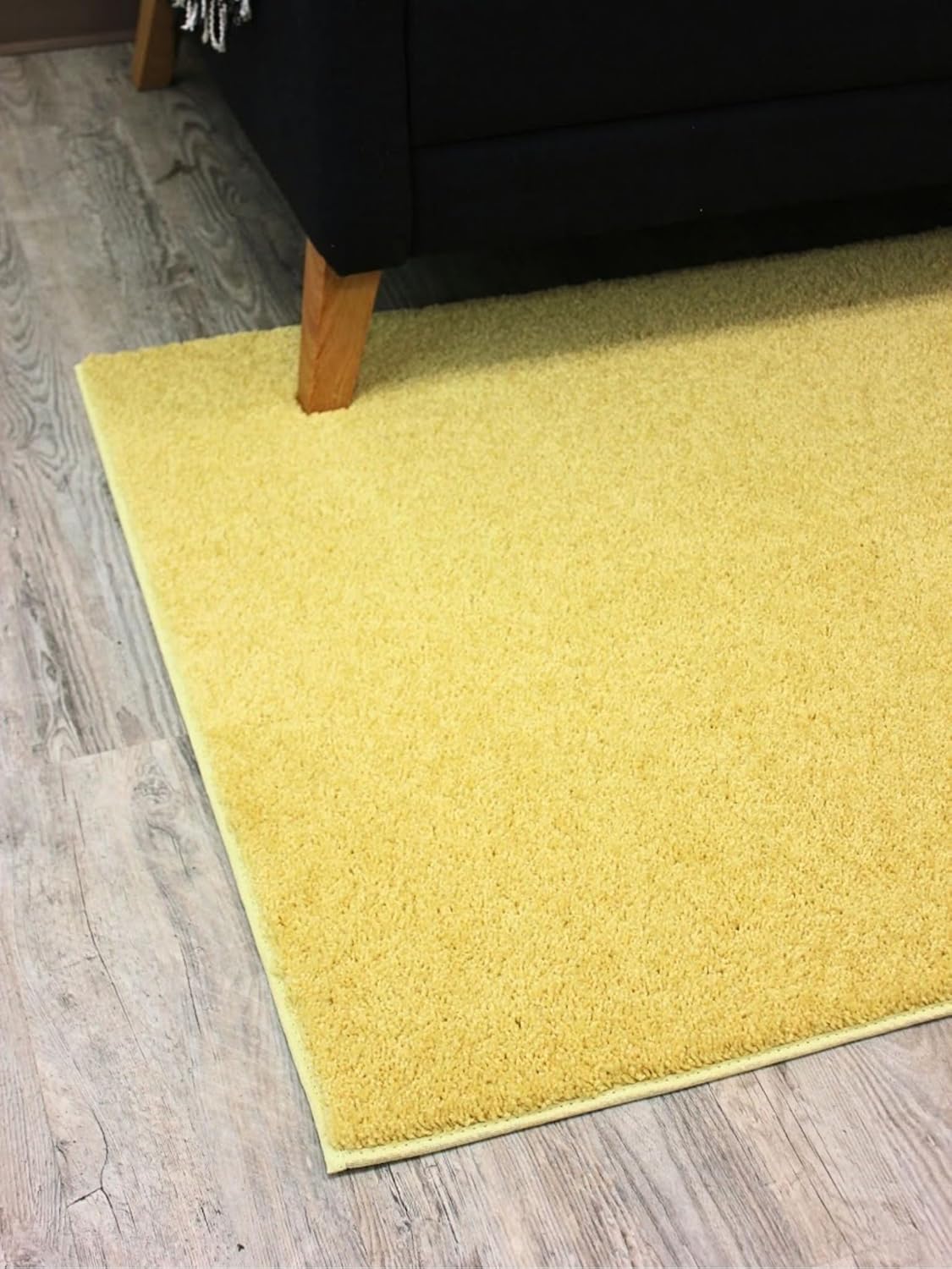 KOECKRITZ Soft and Colorful Kids Classroom Area Rugs (Passes Flammability Pill Test) Many Sizes and Bright Colors to Select from (9' x 9', Lemon)