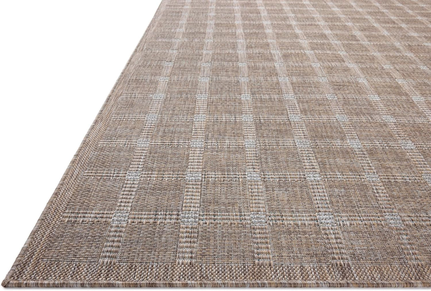 Loloi Amber Lewis Topanga Collection TOP-01 Natural/Bone 2'-3" x 3'-9" Indoor/Outdoor Area Rug